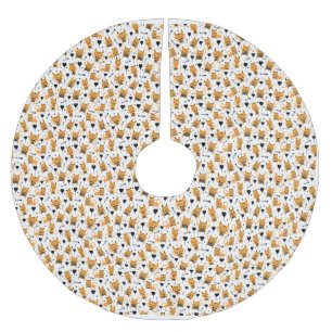 kattencadeau Schattig kattenpatroon kinderachtig Kerstboom Rok