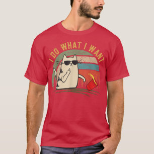 Kattencadeaus voor kattenlover 2022, dat ik doe w t-shirt