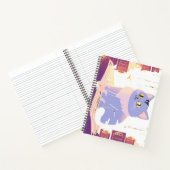 Kattencafé in de bibliotheek notitieboek (Binnen)