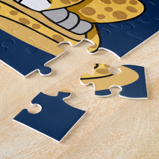 kattencartoonpuzzel legpuzzel (Zijkant)