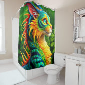 kattencreatuur douchegordijn (In situ)