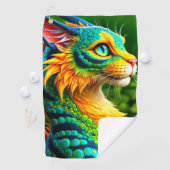 kattencreatuur golfhanddoek (Insitu)