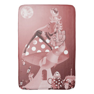 Kattendame in Moonlight Bath Mat