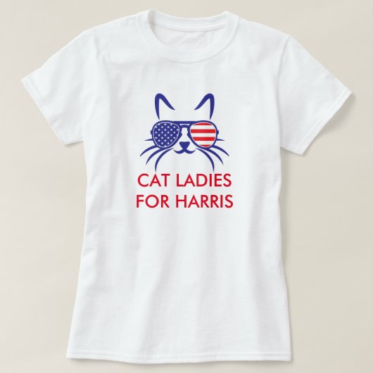 KATTENDAMES VOOR HARRIS T-SHIRT (Design voorkant)