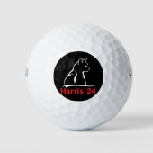 Kattendames voor Kamala Cat 2024 President Kamala Golfballen (Voorkant)