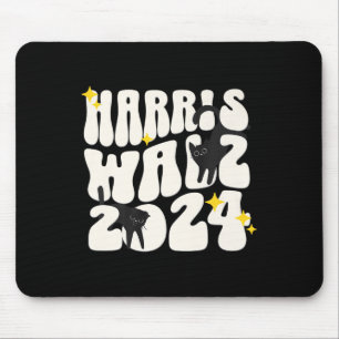 Kattendames voor Kamala Funny Cat 2024 President K Muismat