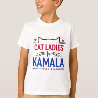 Kattendames voor Kamala Funny Cat 2024 President K
