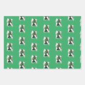 Kattendecorcerende kerstboom inpakpapier vel (Voorkant 3)