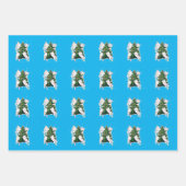 Kattendecorcerende kerstboom inpakpapier vel (Voorkant 2)