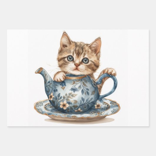 Kattendetail cadeaupapier (Voorkant 3)