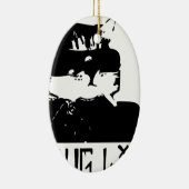 kattendiefstal-cholo keramisch ornament (Rechts)