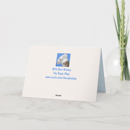 Kattendromen van visdag kaart (Achterkant)