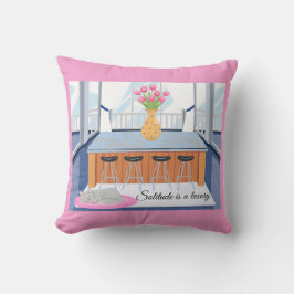 Katteneenzaamheid is een luxe kussen