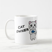 Katteneigenaar koffiemok (Links)