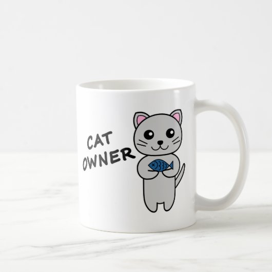 Katteneigenaar koffiemok (Rechts)