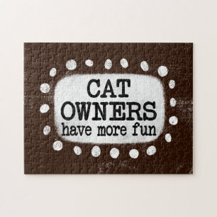 Katteneigenaren hebben meer leuke puzzel