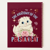 kattenesthesie, de anatomie van het Perzische katj Planner (Achterkant)