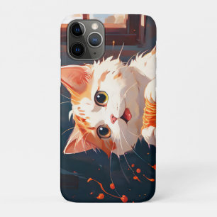 Kattenetende spaghetti Case-Mate iPhone case