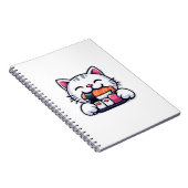 Kattenetende sushi notitieboek (Rechterzijde)