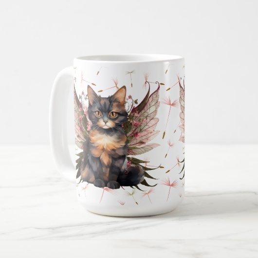 kattenfee koffiemok (Voorkant links)