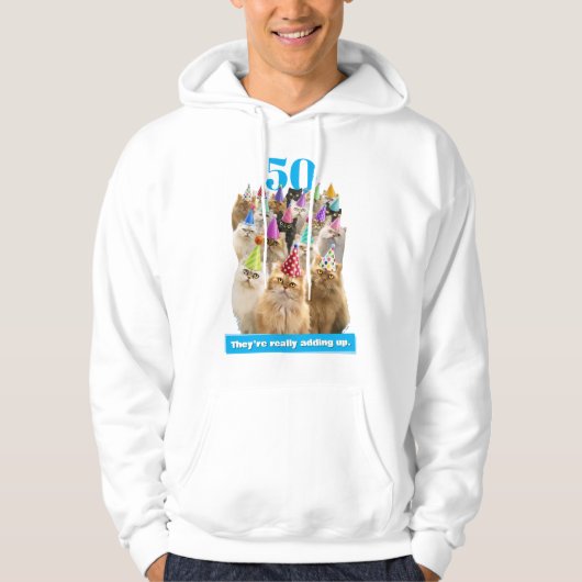 Kattenfeest Hoodie (Voorkant)