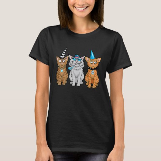 Kattenfeest T-shirt (Voorkant)