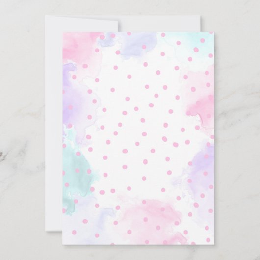 Kattenfeestje Laten we feesten Kat Katten Verjaard Kaart (Achterkant)