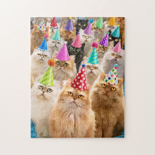 Kattenfeestje Legpuzzel (Verticaal)