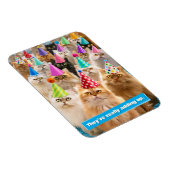 Kattenfeestje Magneet (Rechterzijde)