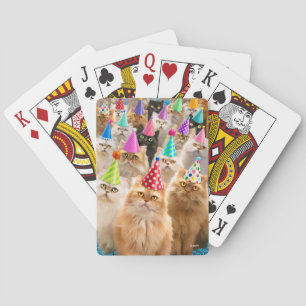 Kattenfeestje Pokerkaarten