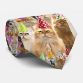 Kattenfeestje Stropdas (Opgerold)