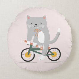 Kattenfietsende kussen