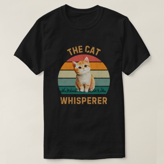 kattenfluisteraar t-shirt (Design voorkant)