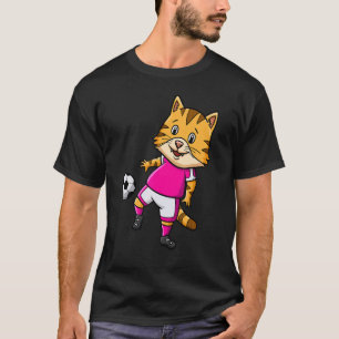 Kattenfokker Poot Liefde Doelman Aanvaller Voetbal T-shirt