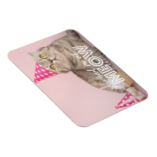 Kattenfoto | Je had me bij Meow Magneet (Rechterzijde)