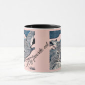 Kattenfoto, kat, huisdieren, grappige kat mok (Midden)