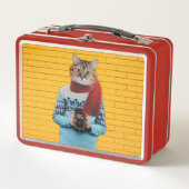 Kattenfotograaf in  trui Quirky (Voorkant)