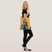 Kattenfotograaf in  trui Quirky Tote Bag (Op model)