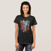 kattengangsta, pop t-shirt (Voorkant volledig)