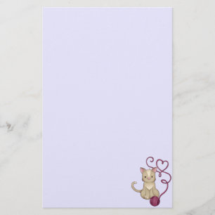 kattengaren briefpapier