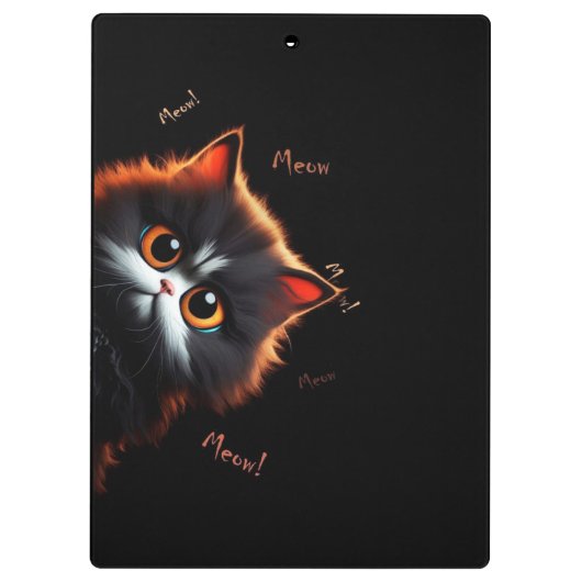 Kattengepiep Klembord (Achterkant)