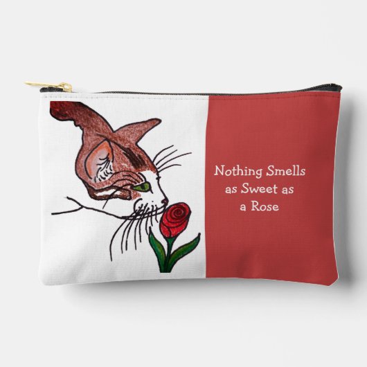 Kattengeurige roos etui (Voorkant)