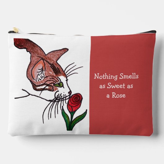 Kattengeurige roos etui (Voorkant)