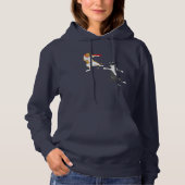 Kattengevecht Hoodie (Voorkant)