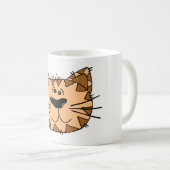 Kattengezicht Koffiemok (Voorkant rechts)