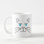 Kattengezicht Koffiemok (Links)