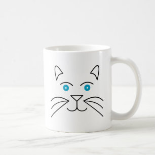Kattengezicht Koffiemok