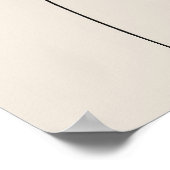 Kattengezicht minimalistische moderne lijnkunst poster (Hoek)