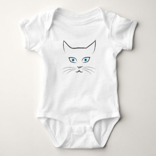Kattengezicht Romper (Voorkant)