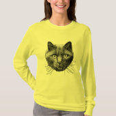 Kattengezicht T-shirt (Voorkant)